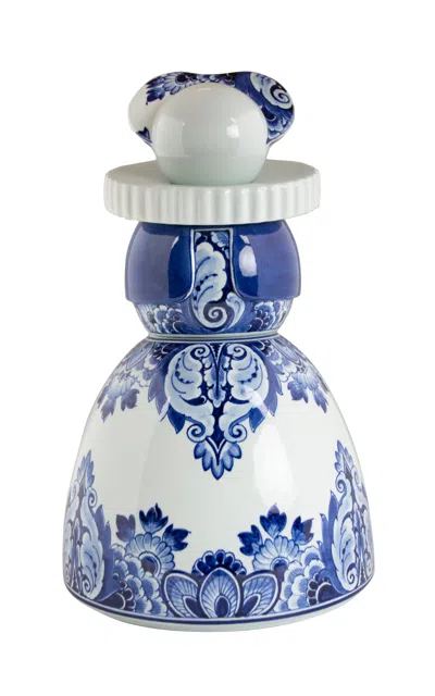 Royal Delft Proud Mary Flower Ltd. In Blue