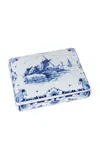 Royal Delft Table Box In Blue