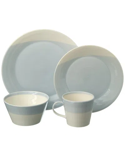 Royal Doulton 1815 Blue 16pc Dinnerware Set