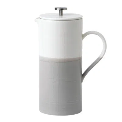 Royal Doulton 1815 Coffee Studio French Press 1.5l/2.6pts In White;gray