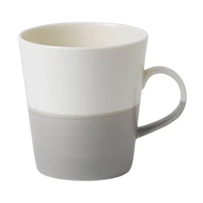 Royal Doulton 1815 Coffee Studio Grande Coffee Mug In Gray;off-white