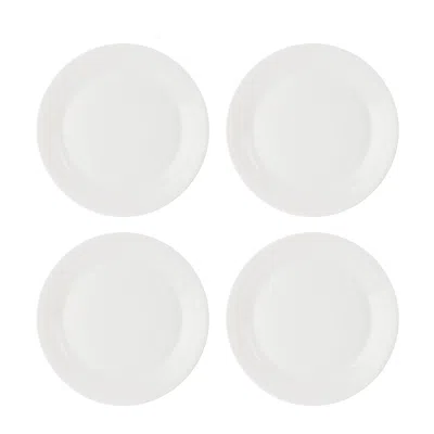 Royal Doulton 1815 Pure Plate 11.4in White, Set Of 4