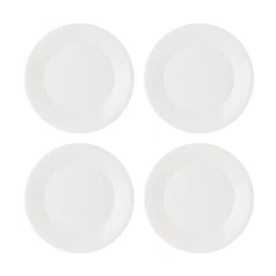 Royal Doulton 1815 Pure Salad Plate 9", Set Of 4 In White
