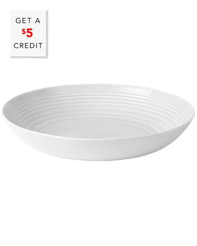 Royal Doulton Exclusively For Gordon Ramsay 11.8in Serving Bowl Maze With $5 Credit In White