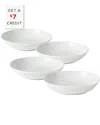 Royal Doulton Exclusively For Gordon Ramsay Maze White Open Vegetable/pasta Bowls With $7 Credit