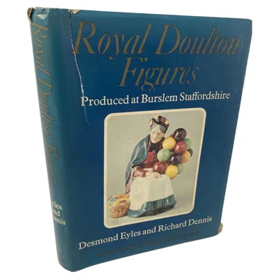 Pre-owned Royal Doulton Figures Hardcover Book, 1st Edition, 1978 In Blue