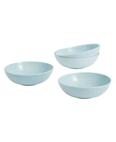Royal Doulton Gordon Ramsay Maze Cereal Bowl, Set Of 4, Service For 4 In Blue