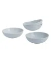 Royal Doulton Gordon Ramsay Maze Cereal Bowl, Set Of 4, Service For 4 In Light Gray