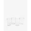 Royal Doulton Gordon Ramsay Maze Clear Glass Hiballs Set Of Four