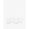 Royal Doulton Gordon Ramsay Maze Clear Glass Tumblers Set Of 4