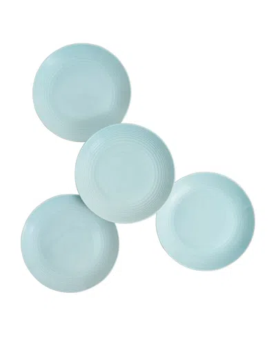 Royal Doulton Gordon Ramsay Maze Dinner Plate, Set Of 4, Service For 4 In Blue