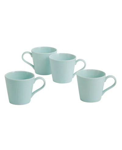 Royal Doulton Gordon Ramsay Maze Mug, Set Of 4, Service For 4 In Blue