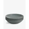 Royal Doulton Gordon Ramsay Maze Stoneware Pasta Bowls Set Of Four