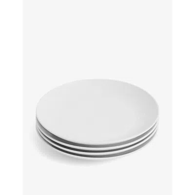 Royal Doulton Gordon Ramsay Maze Stoneware Plates Set Of Four In White