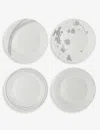 Royal Doulton Pacific Assorted Porcelain Plates Set Of Four