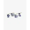 Royal Doulton Pacific Blue Porcelain Mugs Set Of Four