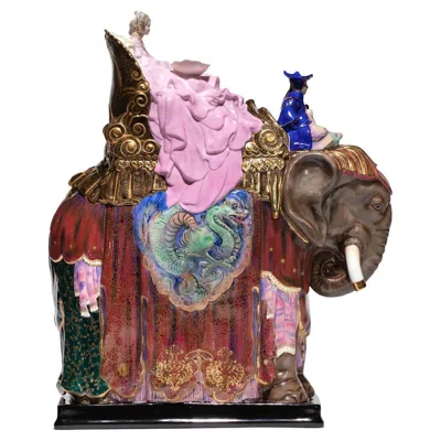 Pre-owned Royal Doulton Princess Badoura " Prestige Collection" Porcelain Hn2081 In Gold