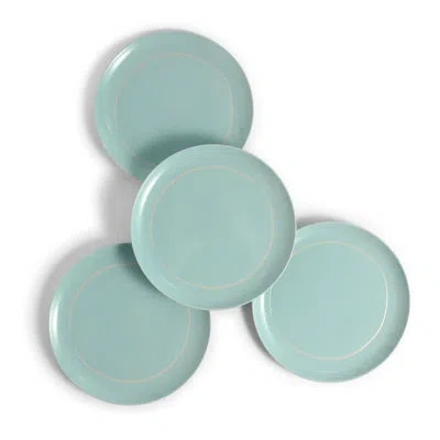 Royal Doulton Tilly Ramsay For  Plate 10.6in, Blue, Set Of 4