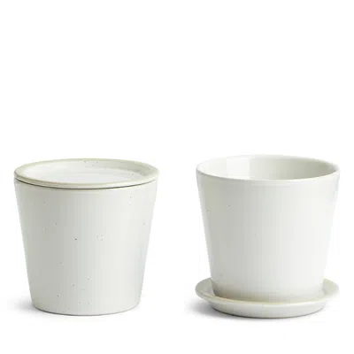 Royal Doulton Urban Dining Thermal Mug With Coaster Lid, Set Of 4 In White
