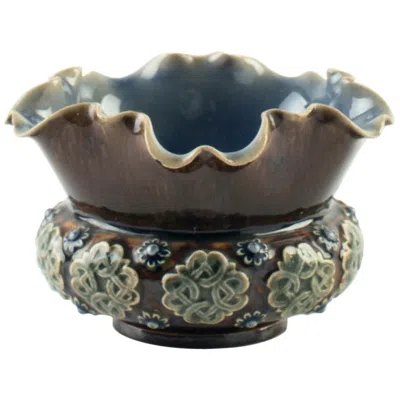 Pre-owned Royal Doulton Vintage Cup By , End Of 19th Century In Black