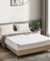 Royal Luxe Hypoallergenic 2 Overfilled Down Alternative Mattress Pad Collection In White