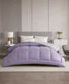Royal Luxe Reversible Down Alternative Comforter, Full/queen, Exclusively At Macy's In Lilac,platinum