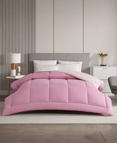ROYAL LUXE REVERSIBLE DOWN ALTERNATIVE COMFORTER, KING, EXCLUSIVELY AT MACY'S