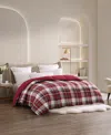 Royal Luxe Reversible Down Alternative Comforter, Full/queen, Exclusively At Macy's In Burgundy