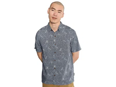 Royal Robbins Camino Pucker Short Sleeve In Blue