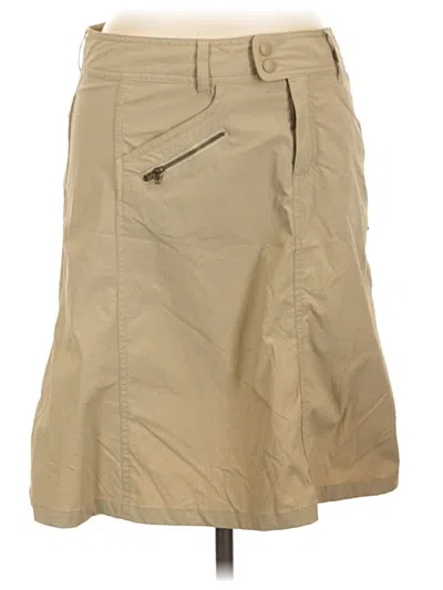 Pre-owned Royal Robbins Casual Skirt In Tan