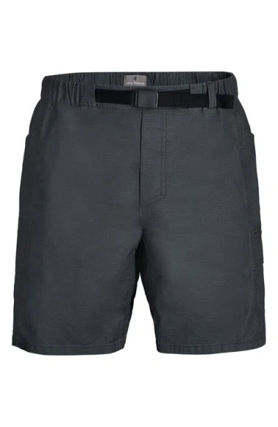 Royal Robbins Crux Stretch Cotton Ripstop Climbing Short In Gray