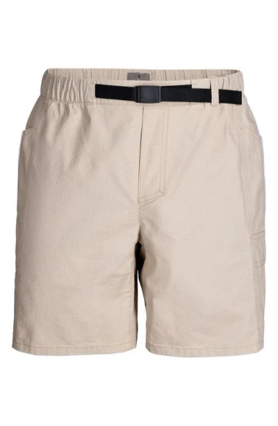 Royal Robbins Crux Stretch Cotton Ripstop Climbing Short In Neutral