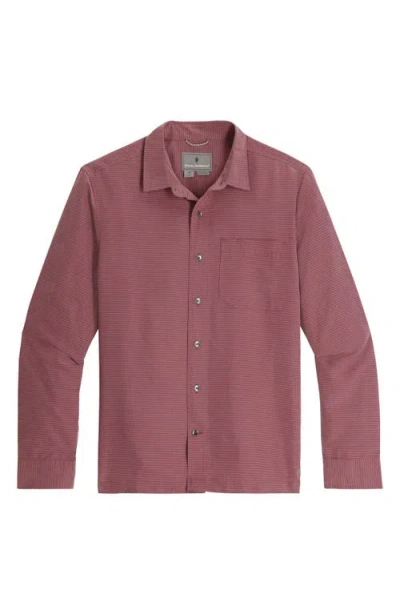 Royal Robbins Desert Pucker Shirt In Red