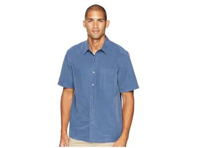 Royal Robbins Desert Pucker S/s In Blue