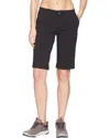 Royal Robbins Discovery Bermuda Shorts Women's Black Stretch Flat Front Red751 In Black