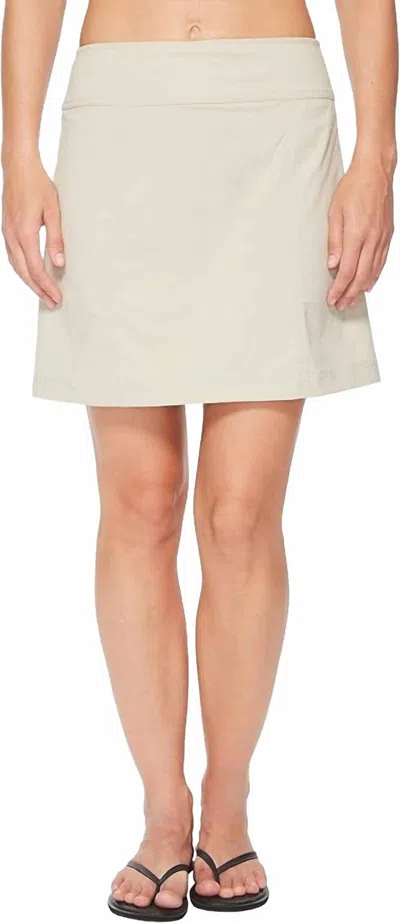 Royal Robbins Discovery Skort In Sandstone In Silver