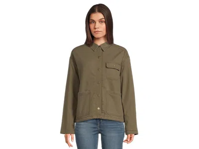 Royal Robbins El Cap Canvas Shacket In Brown