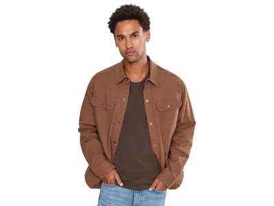 Royal Robbins El Cap Canvas Shacket Men's Jacket Saddle: Xl, Canvas/cotton/modal