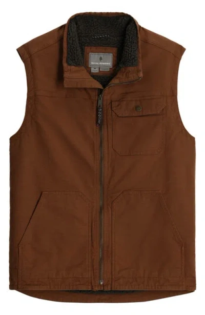 Royal Robbins El Cap Canvas Vest In Brown