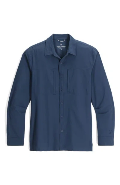Royal Robbins Expedition Iii Button-up Shirt In Blue