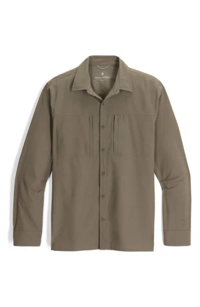 Royal Robbins Expedition Iii Button-up Shirt In Brown