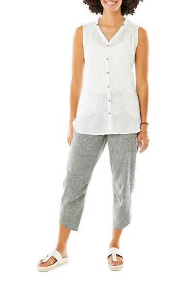Royal Robbins Hempline Capri Pant In Asphalt In Gray