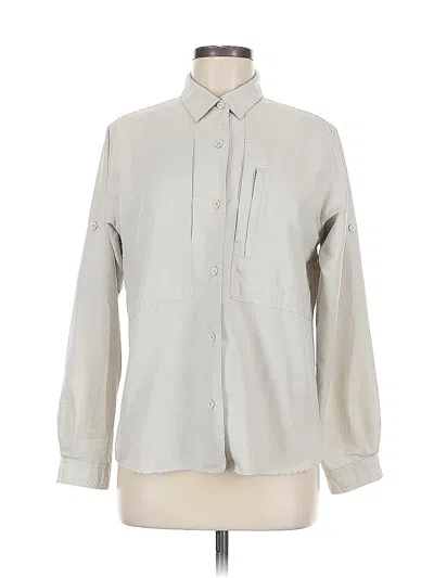 Pre-owned Royal Robbins Long Sleeve Blouse In Gray