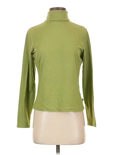 Pre-owned Royal Robbins Long Sleeve Top Green Turtleneck Tops