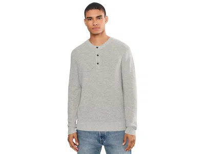 Royal Robbins Moro Rock Henley Men's Sweater Light Pelican Heather: Sm, Cotton/wool