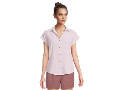 Royal Robbins Oasis Short Sleeve In Purple