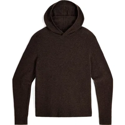 Royal Robbins Rockcraft Merino Wool Hoodie In Brown