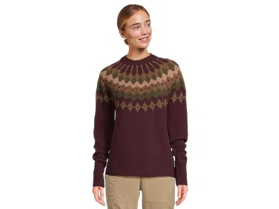 Royal Robbins Rockcraft Wool Crew In Burgundy