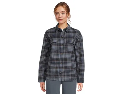 Royal Robbins Vista Flannel Shacket In Black