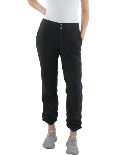 Royal Robbins Womens Zipper Straight Leg Pants In Black